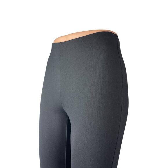 Aritzia Wilfred Women's Black Mid Rise Bootcut Flare Trousers Leggings Pants XS - Picture 3 of 7